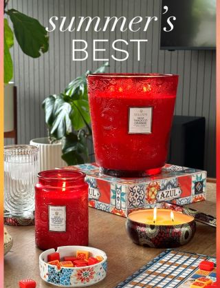 🌞 Summer’s Best – pohoda, vůně a chvíle, na které se nezapomíná… Červená edice ikonických svíček Voluspa Goji Tarocco...