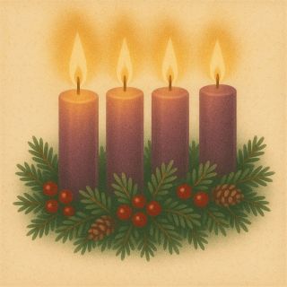 ✨ Čtvrtá adventní neděle ✨ Včera na věnci hořela všechna čtyři světla. Advent se pomalu uzavřel a vzduch byl naplněný...